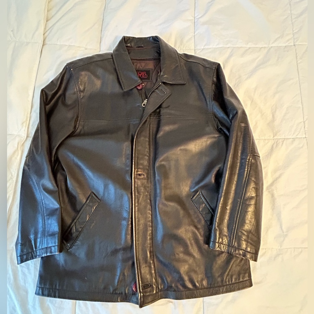 Oscar Leopoldo Leather Jacket - Picture 1 of 6